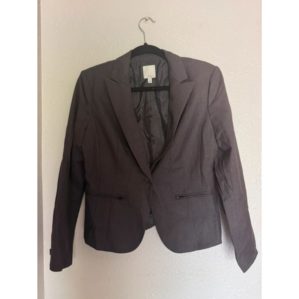 Halogen Nordstroms career blazer brown lined size 10